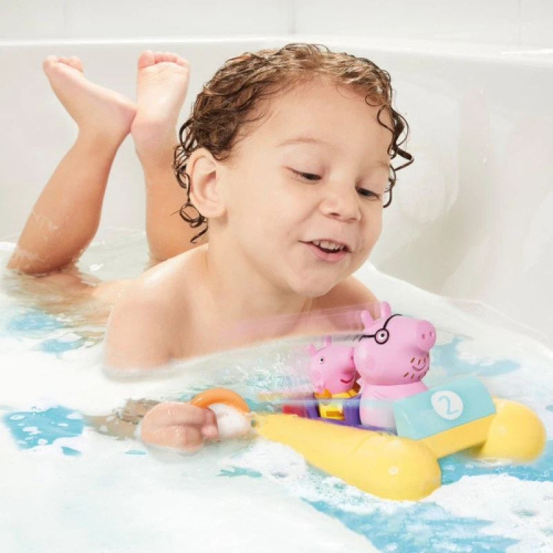 TOMY Toomies Peppa на водно колело играчка за баня E73107